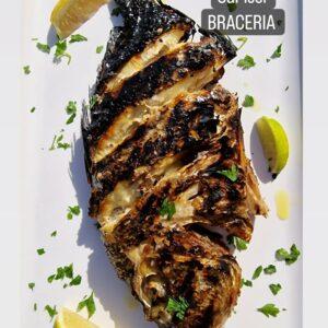 Pesce alla brace, orata